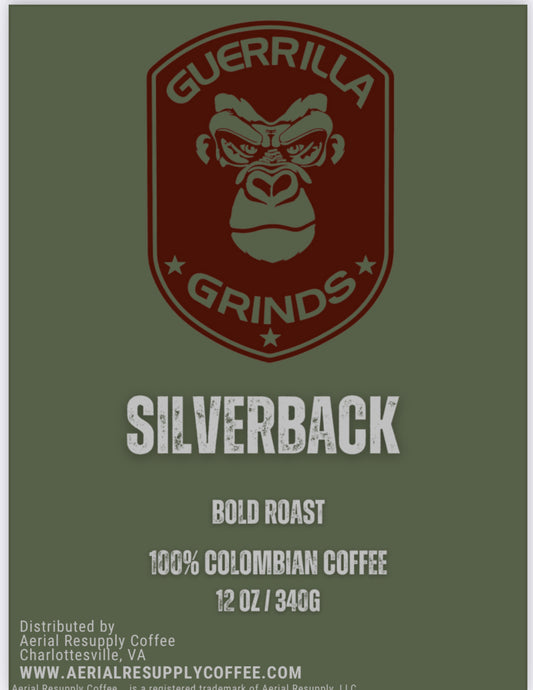 Guerrilla Grinds Silverback Bold Roast Ground